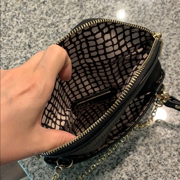 Black leather crossbody - Picture 4 of 4